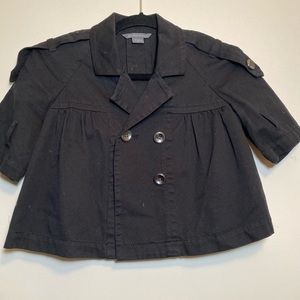 Armani Exchange crop Blazer